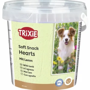 Sparpaket 2 x 500 g Trixie Soft Snack Happy Hearts mit Lamm Hunde Snack Echt